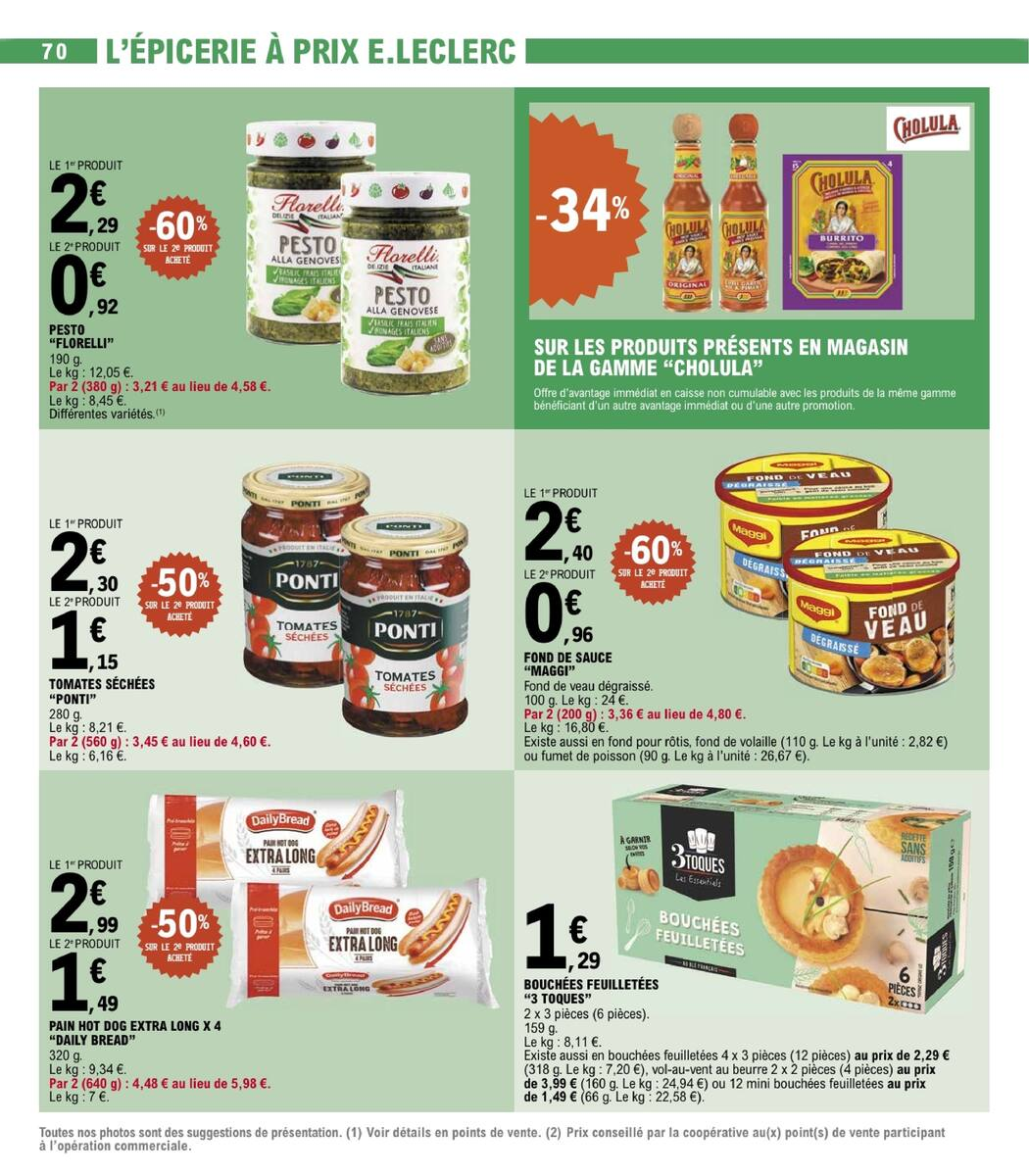 SPÉCIAL PÂQUES À PRIX E.LECLERC - Page 70
