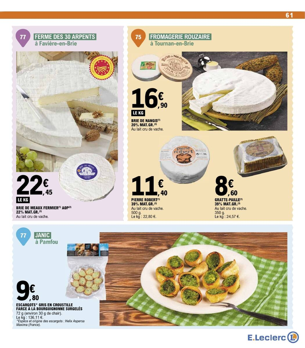 SPÉCIAL PÂQUES À PRIX E.LECLERC - Page 61