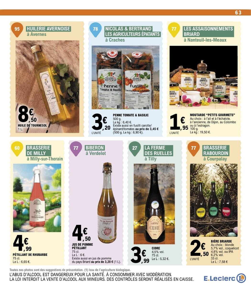 SPÉCIAL PÂQUES À PRIX E.LECLERC - Page 63