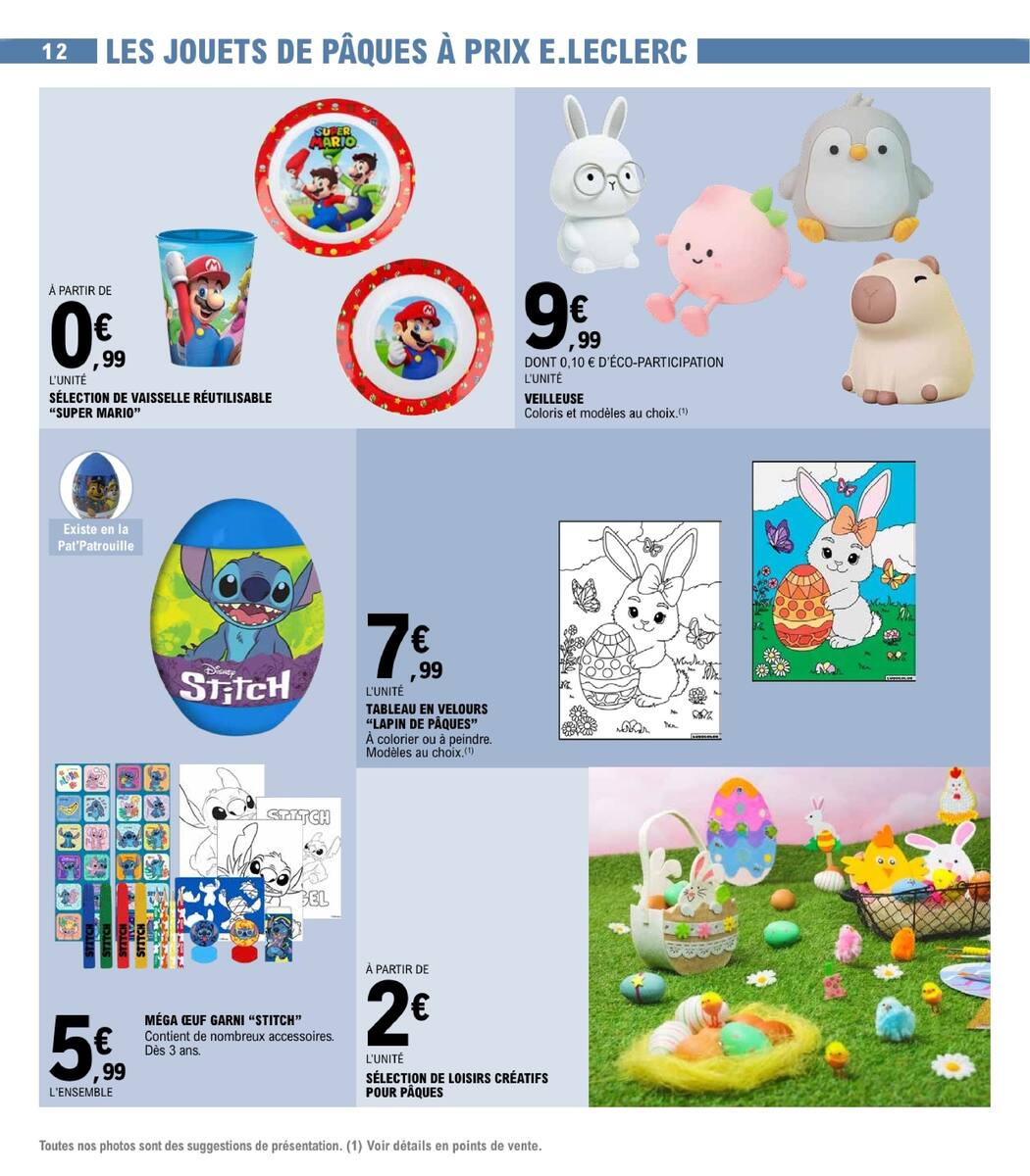 SPÉCIAL PÂQUES À PRIX E.LECLERC - Page 12