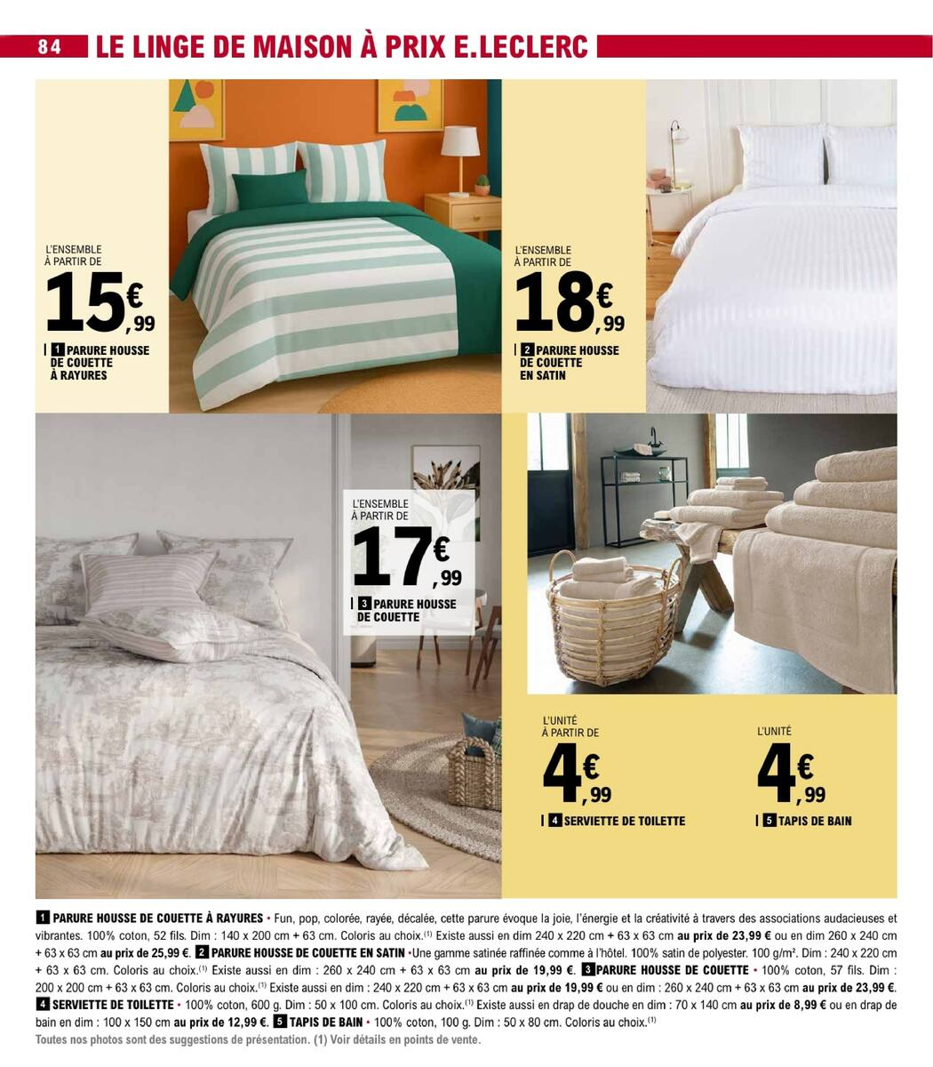 SPÉCIAL PÂQUES À PRIX E.LECLERC - Page 84