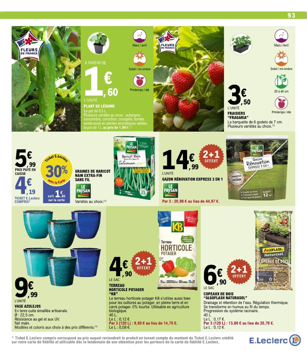 SPÉCIAL PÂQUES À PRIX E.LECLERC - Page 93