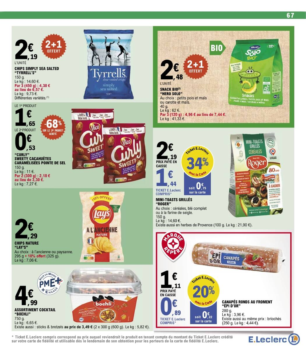 SPÉCIAL PÂQUES À PRIX E.LECLERC - Page 67