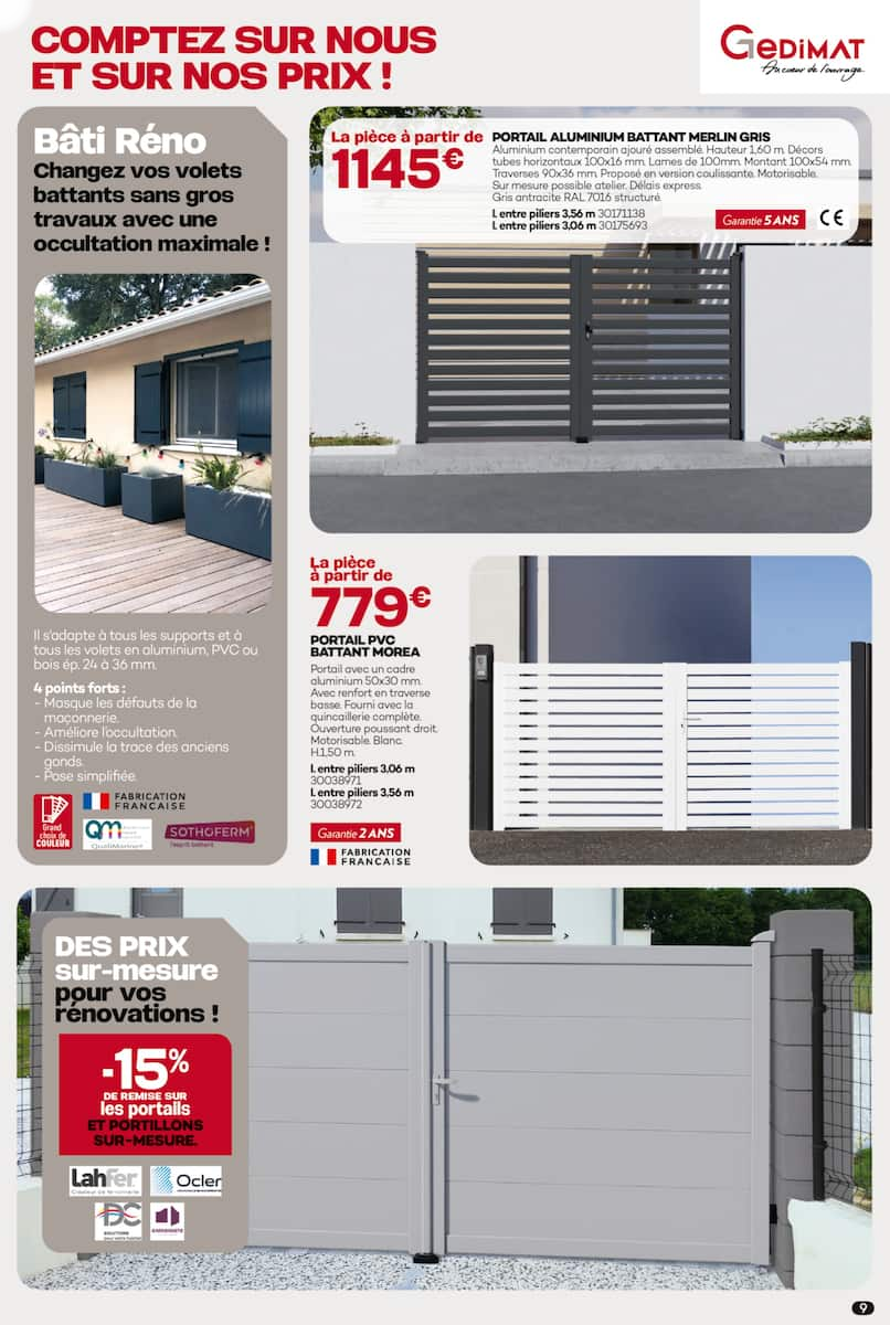 POUR BIEN RÉNOVER COMPTEZ SUR NOUS... - Page 9