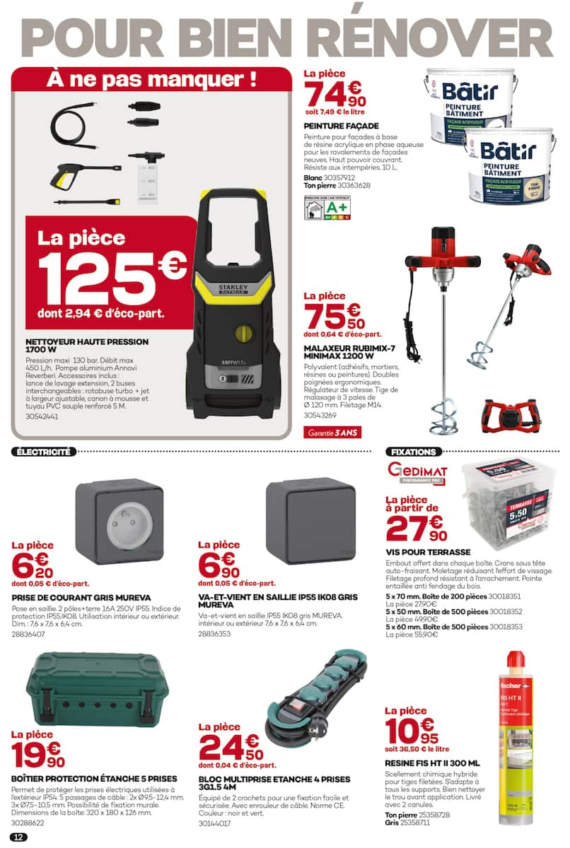 POUR BIEN RÉNOVER COMPTEZ SUR NOUS... - Page 12