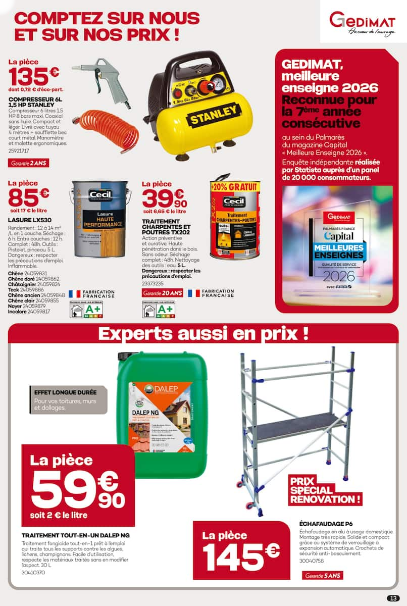 POUR BIEN RÉNOVER COMPTEZ SUR NOUS... - Page 13