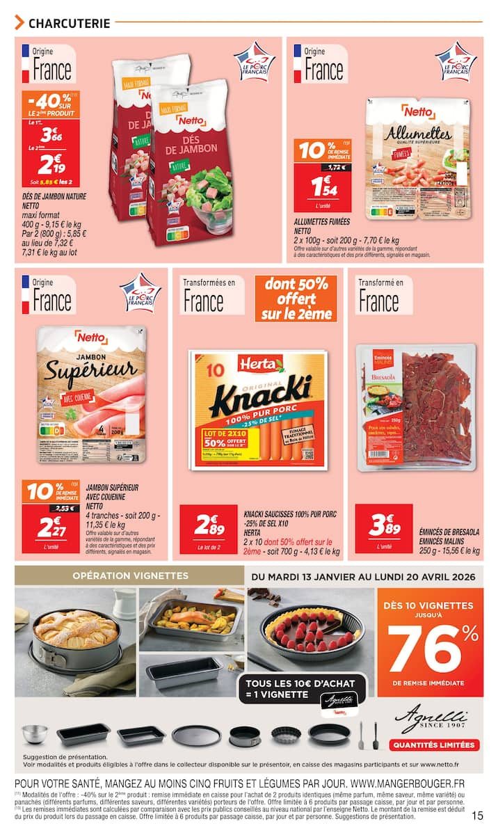 LE 2ÈME PRODUIT À -80% SUR UNE SÉLECTION DE PRODUITS MÉNAGERS - Page 15