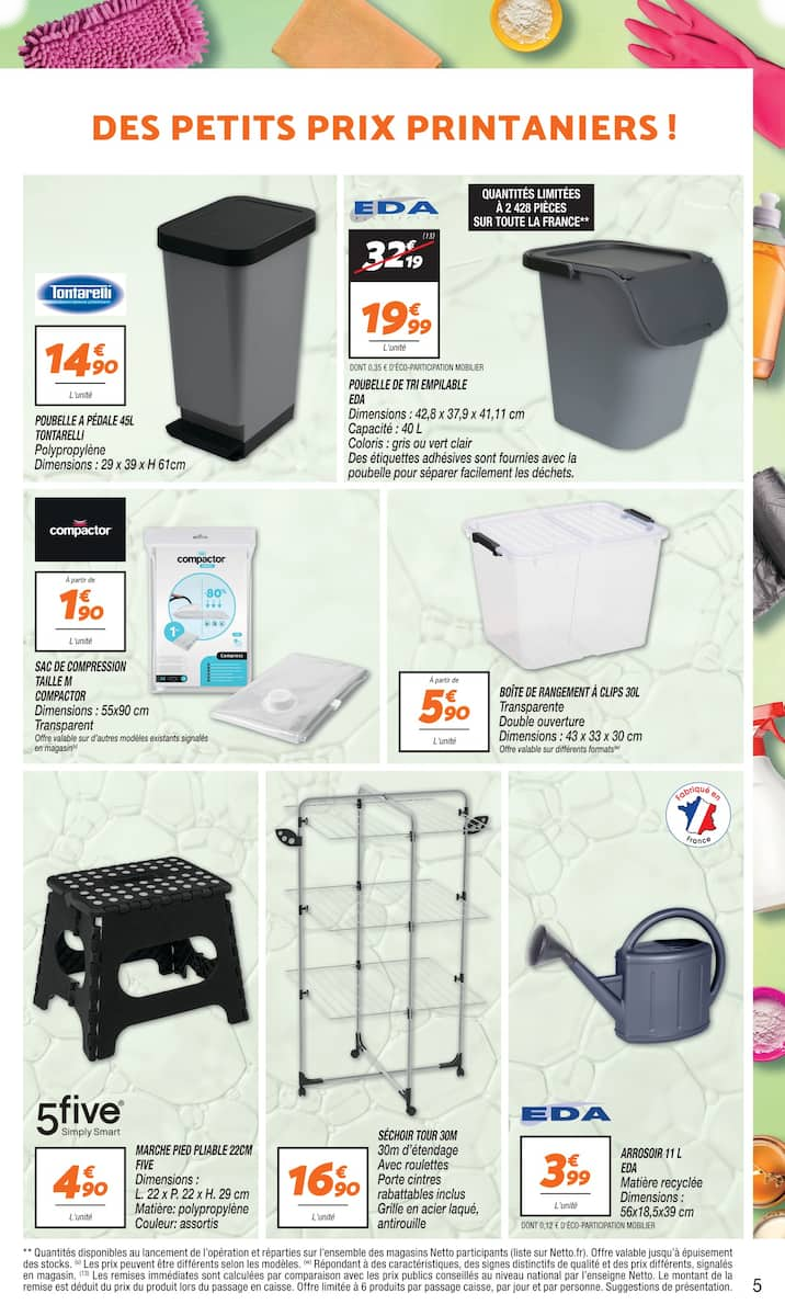LE 2ÈME PRODUIT À -80% SUR UNE SÉLECTION DE PRODUITS MÉNAGERS - Page 5