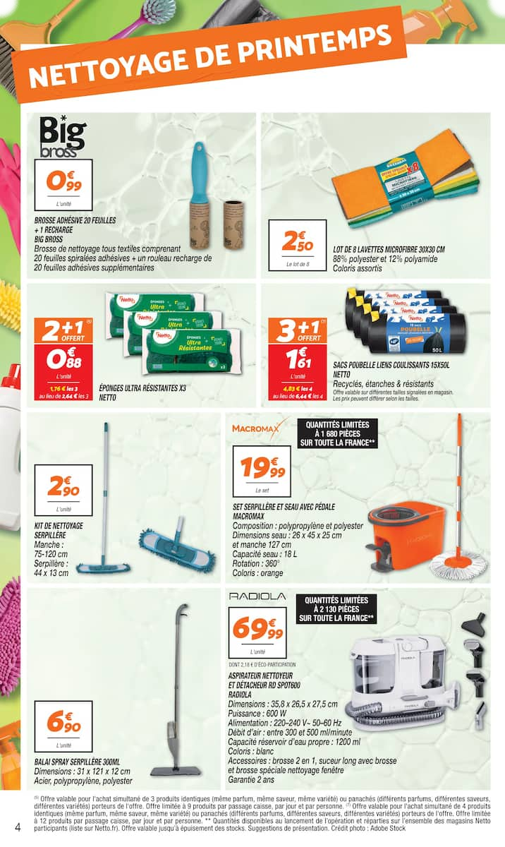 LE 2ÈME PRODUIT À -80% SUR UNE SÉLECTION DE PRODUITS MÉNAGERS - Page 4