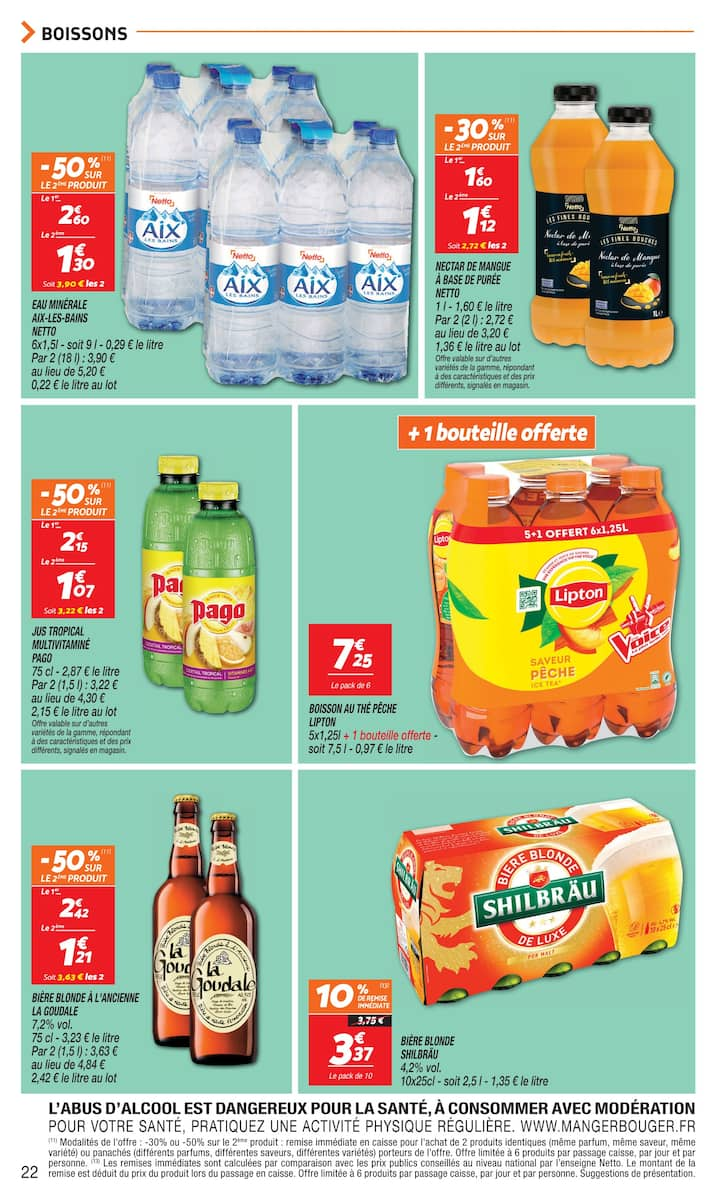LE 2ÈME PRODUIT À -80% SUR UNE SÉLECTION DE PRODUITS MÉNAGERS - Page 22