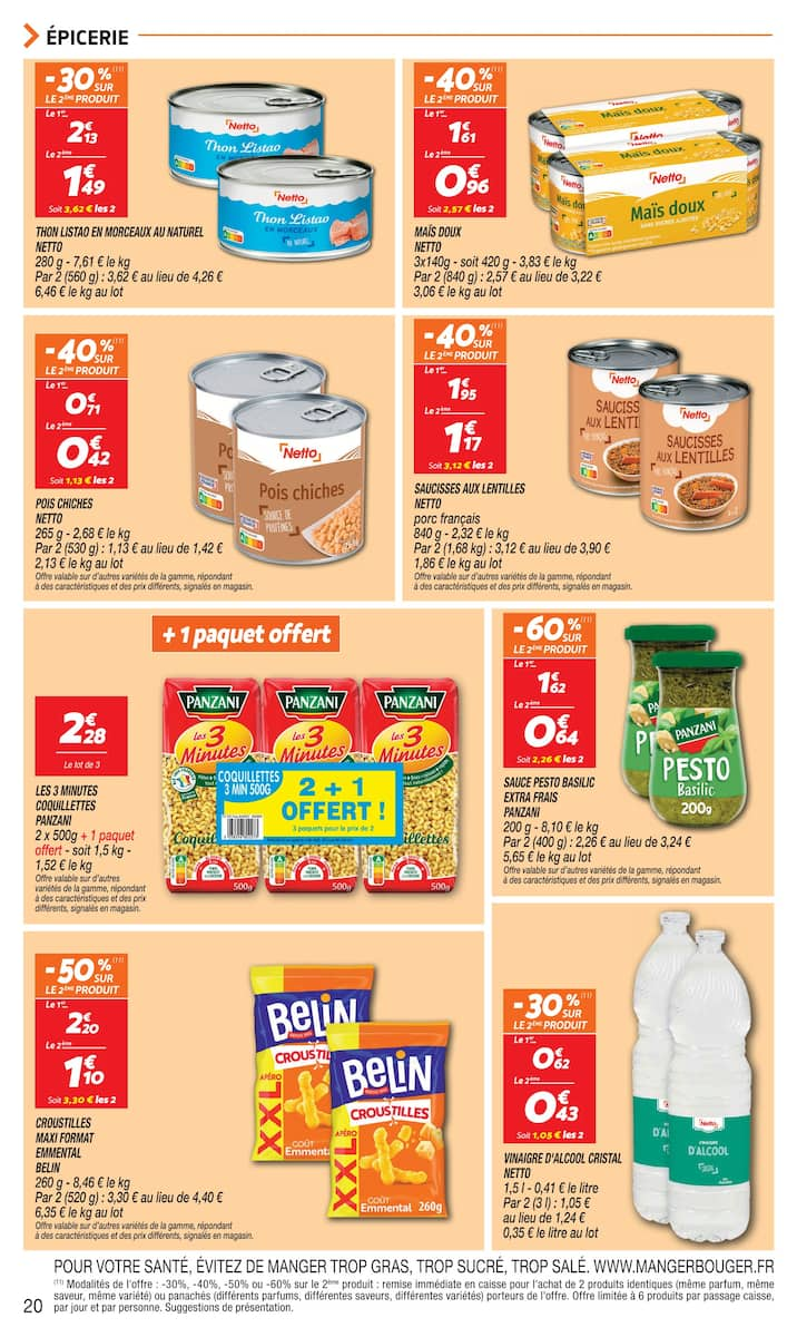 LE 2ÈME PRODUIT À -80% SUR UNE SÉLECTION DE PRODUITS MÉNAGERS - Page 20