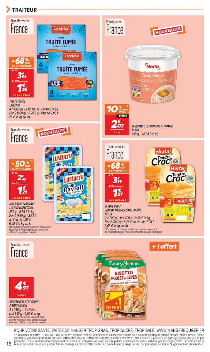 LE 2ÈME PRODUIT À -80% SUR UNE SÉLECTION DE PRODUITS MÉNAGERS - Page 16