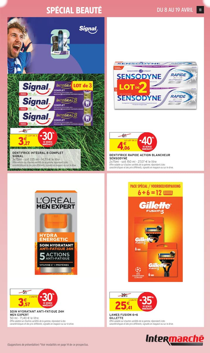 80% REMBOURSÉS EN BONS D'ACHAT SUR LE RAYON BEAUTÉ - Page 11