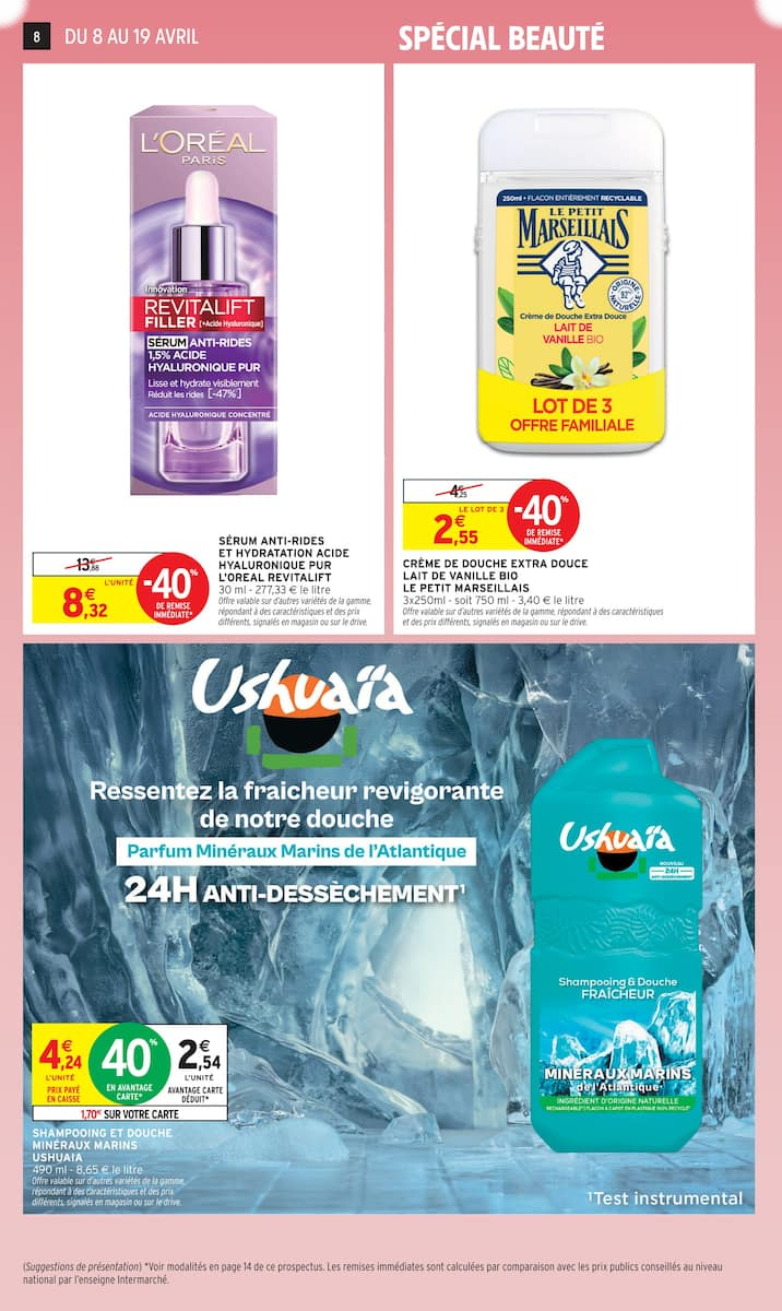 80% REMBOURSÉS EN BONS D'ACHAT SUR LE RAYON BEAUTÉ - Page 8