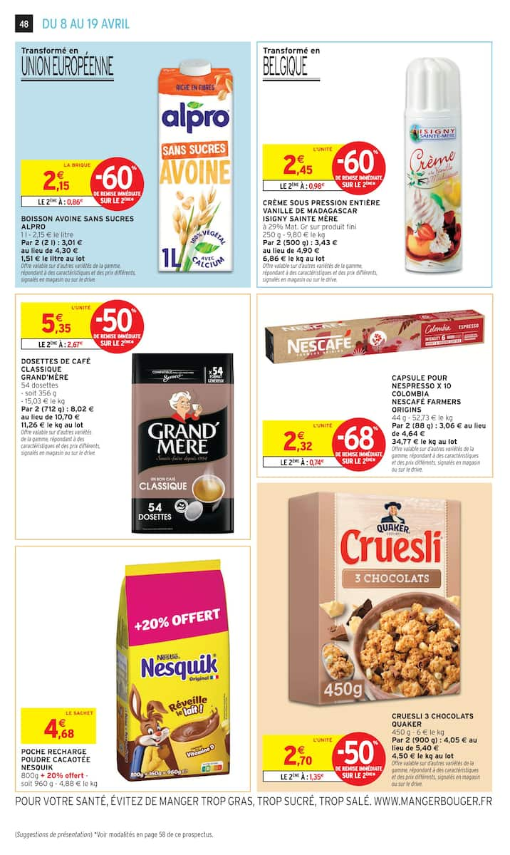 80% REMBOURSÉS EN BONS D'ACHAT SUR LE RAYON BEAUTÉ - Page 48