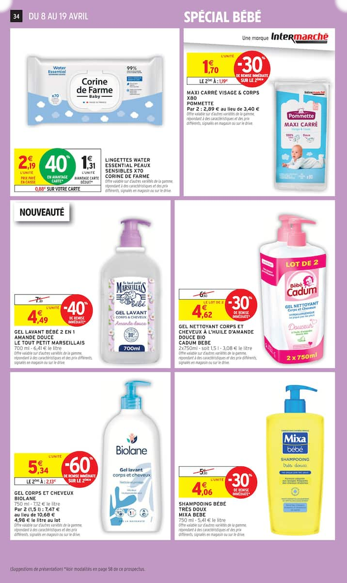 80% REMBOURSÉS EN BONS D'ACHAT SUR LE RAYON BEAUTÉ - Page 34