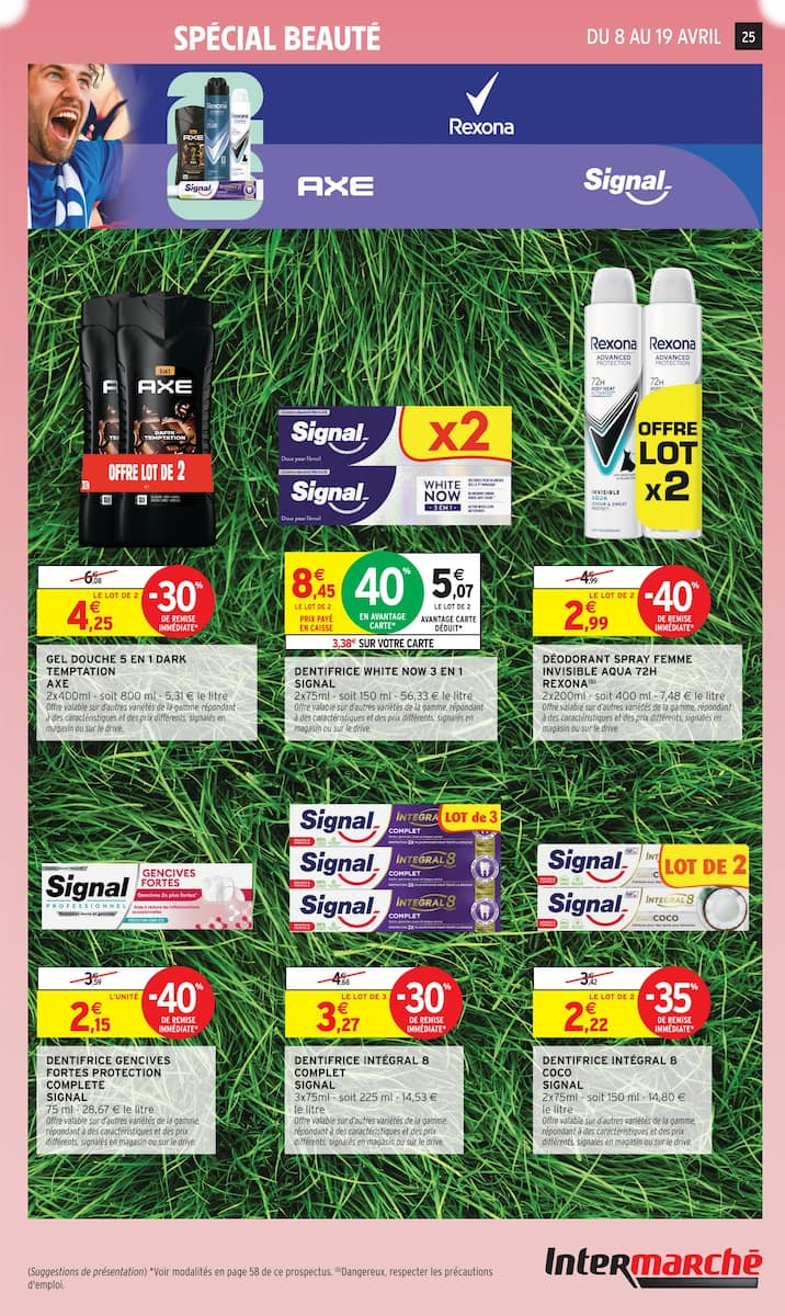 80% REMBOURSÉS EN BONS D'ACHAT SUR LE RAYON BEAUTÉ - Page 25