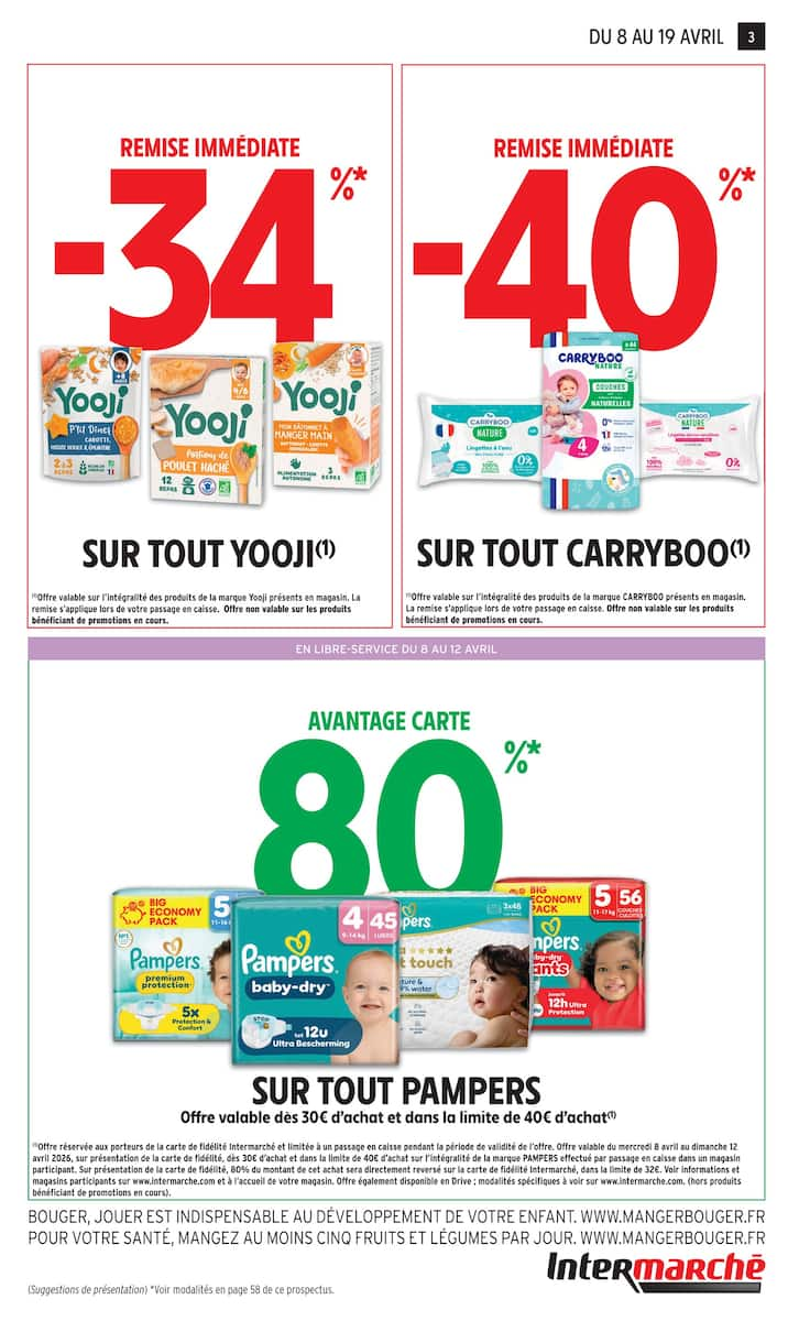 80% REMBOURSÉS EN BONS D'ACHAT SUR LE RAYON BEAUTÉ - Page 3