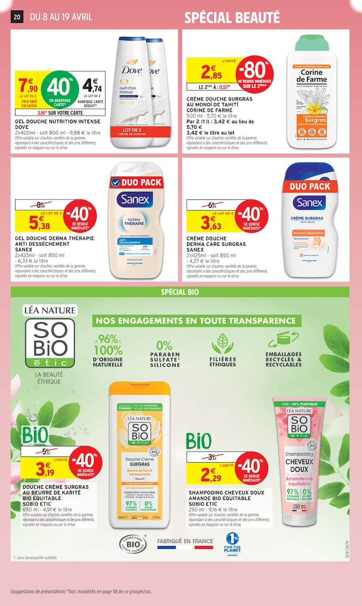 80% REMBOURSÉS EN BONS D'ACHAT SUR LE RAYON BEAUTÉ - Page 20