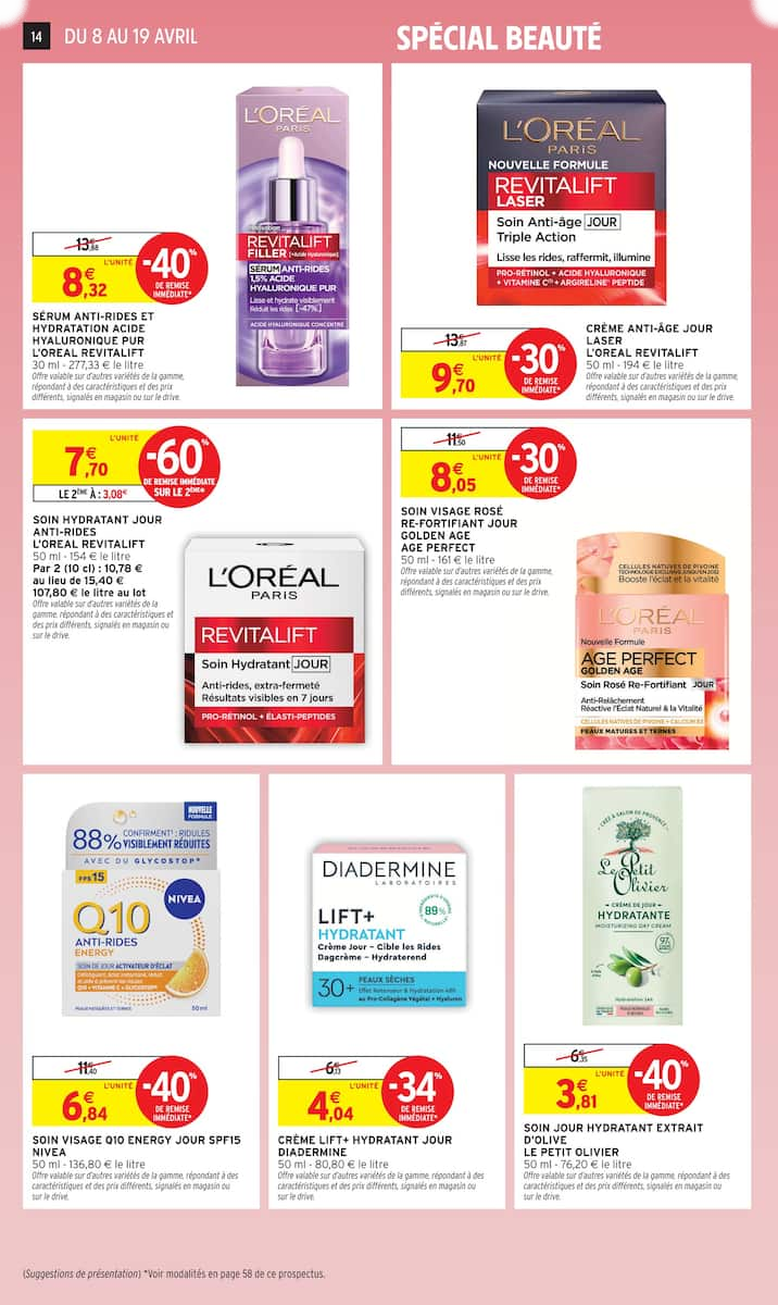 80% REMBOURSÉS EN BONS D'ACHAT SUR LE RAYON BEAUTÉ - Page 14