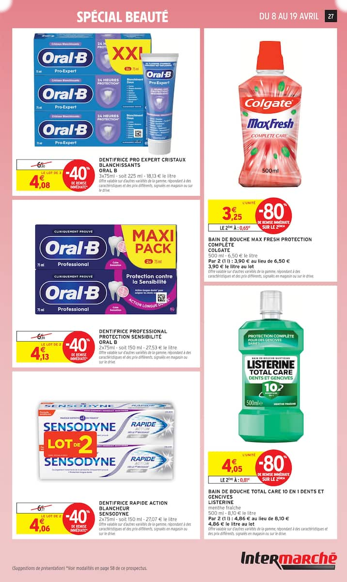 80% REMBOURSÉS EN BONS D'ACHAT SUR LE RAYON BEAUTÉ - Page 27