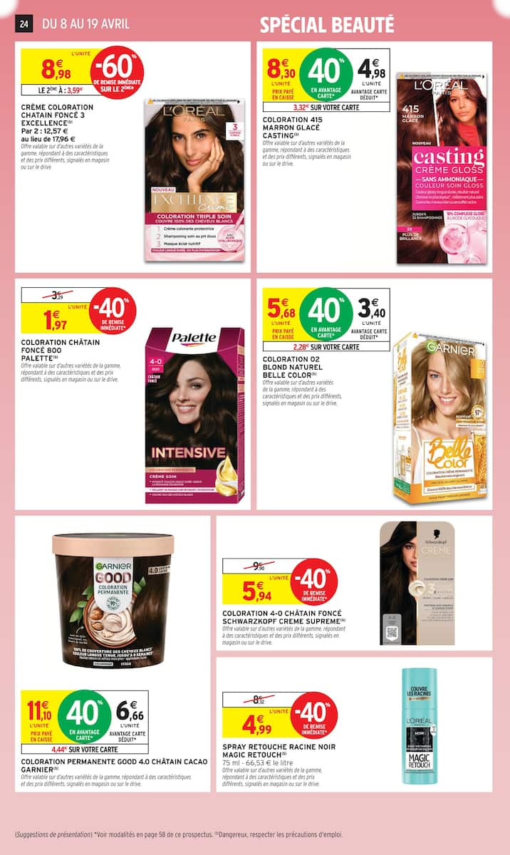 80% REMBOURSÉS EN BONS D'ACHAT SUR LE RAYON BEAUTÉ - Page 24