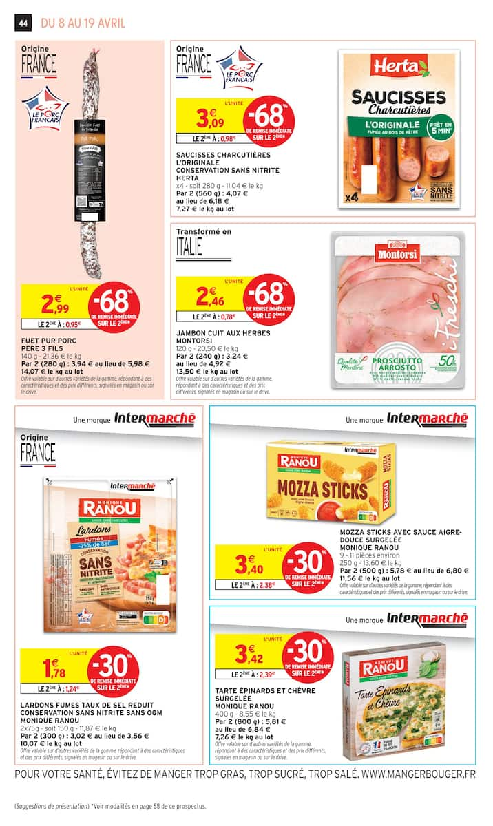 80% REMBOURSÉS EN BONS D'ACHAT SUR LE RAYON BEAUTÉ - Page 44