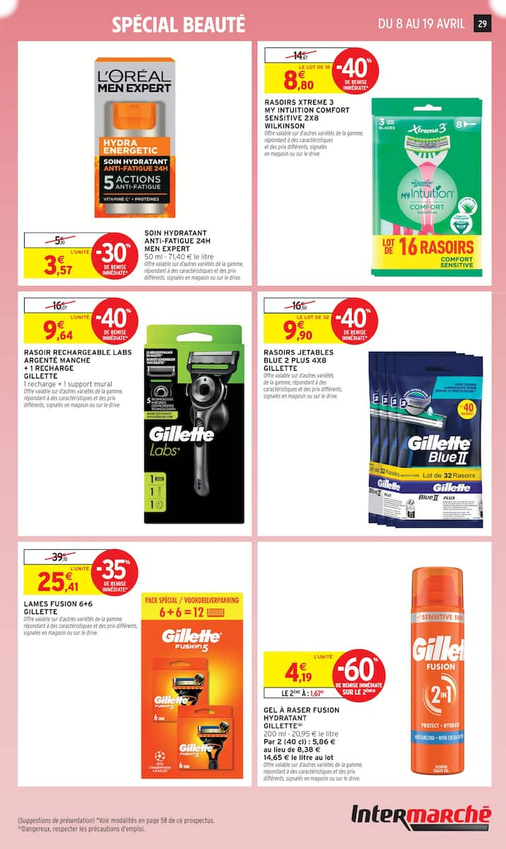 80% REMBOURSÉS EN BONS D'ACHAT SUR LE RAYON BEAUTÉ - Page 29