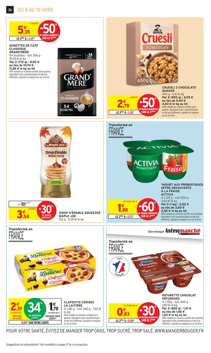 80% REMBOURSÉS EN BONS D'ACHAT SUR LE RAYON BEAUTÉ - Page 36