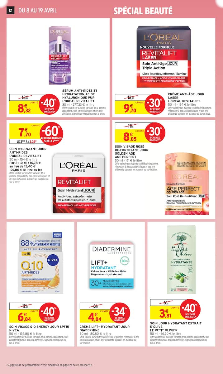 80% REMBOURSÉS EN BONS D'ACHAT SUR LE RAYON BEAUTÉ - Page 12
