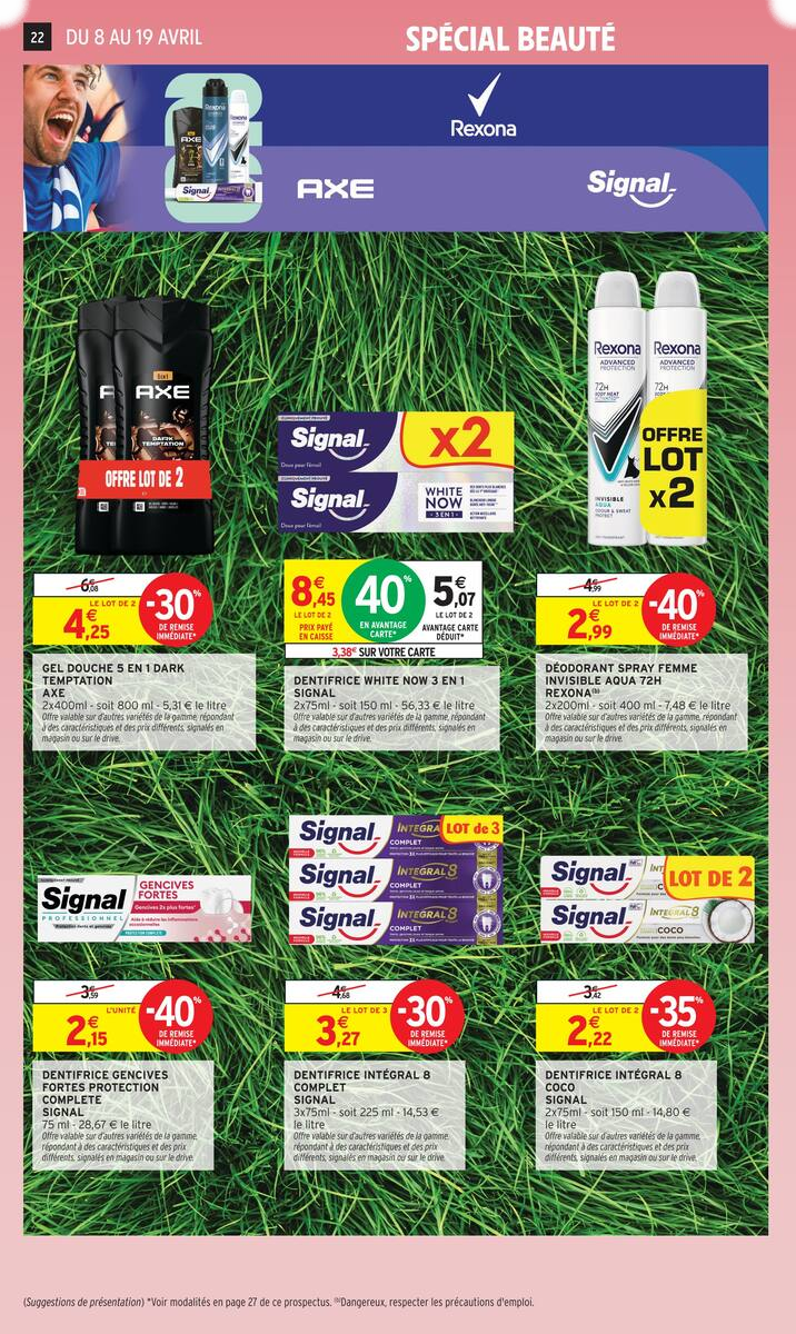 80% REMBOURSÉS EN BONS D'ACHAT SUR LE RAYON BEAUTÉ - Page 22