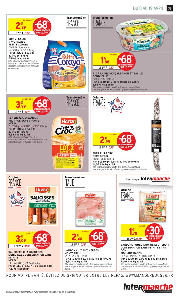 80% REMBOURSÉS EN BONS D'ACHAT SUR LE RAYON BEAUTÉ - Page 33