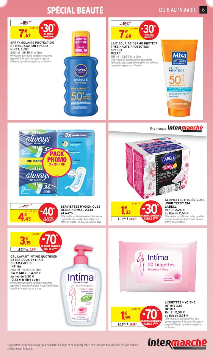 80% REMBOURSÉS EN BONS D'ACHAT SUR LE RAYON BEAUTÉ - Page 15