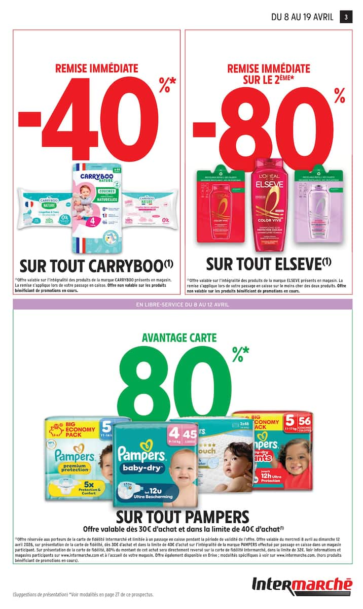 80% REMBOURSÉS EN BONS D'ACHAT SUR LE RAYON BEAUTÉ - Page 3