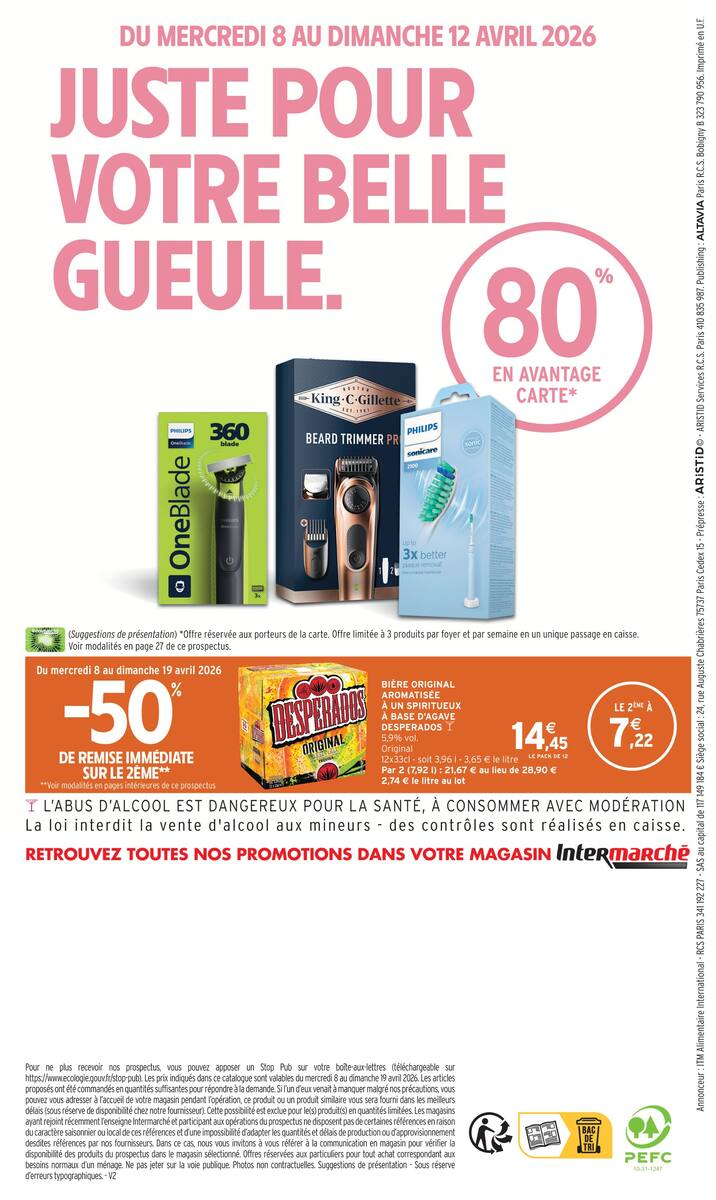 80% REMBOURSÉS EN BONS D'ACHAT SUR LE RAYON BEAUTÉ - Page 44
