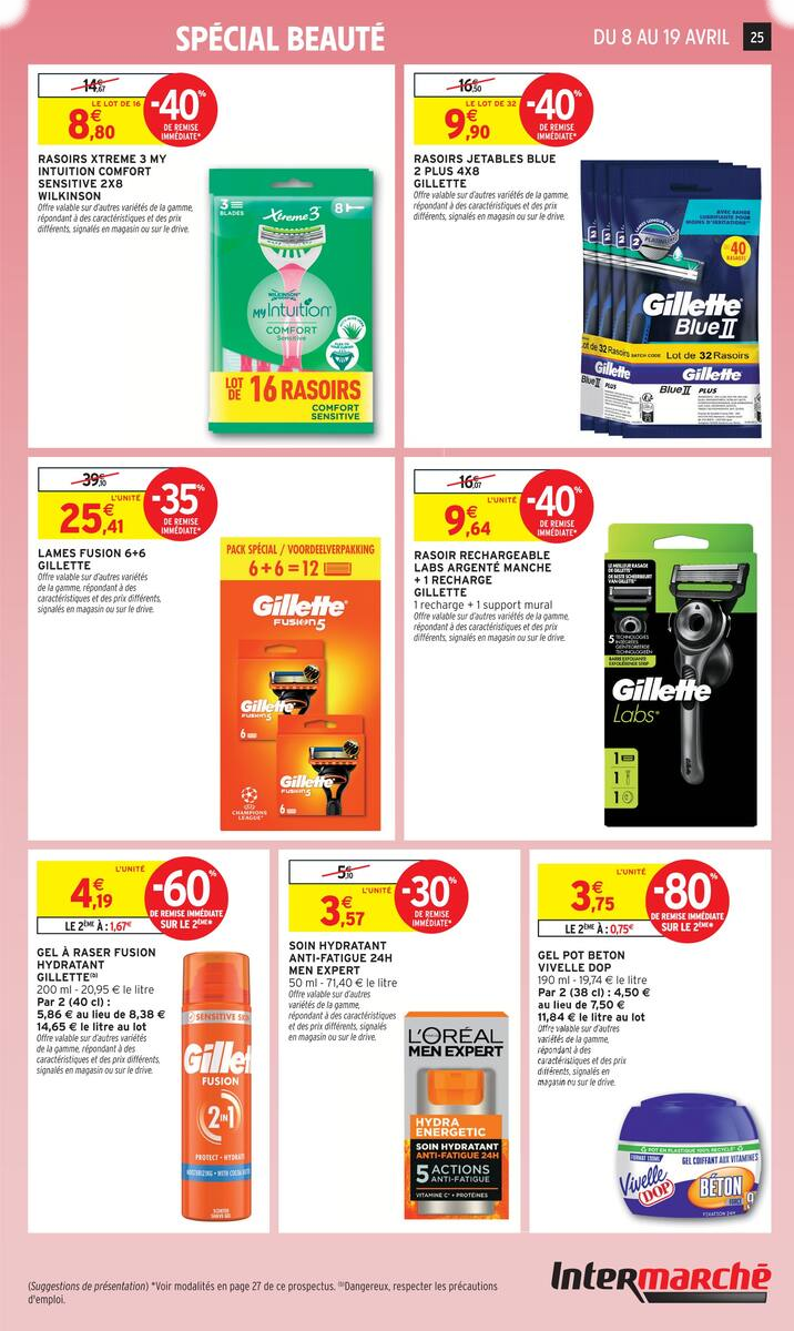 80% REMBOURSÉS EN BONS D'ACHAT SUR LE RAYON BEAUTÉ - Page 25