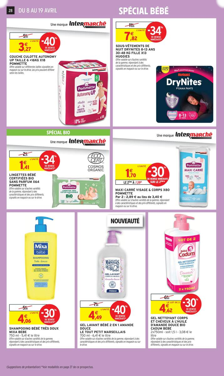 80% REMBOURSÉS EN BONS D'ACHAT SUR LE RAYON BEAUTÉ - Page 28