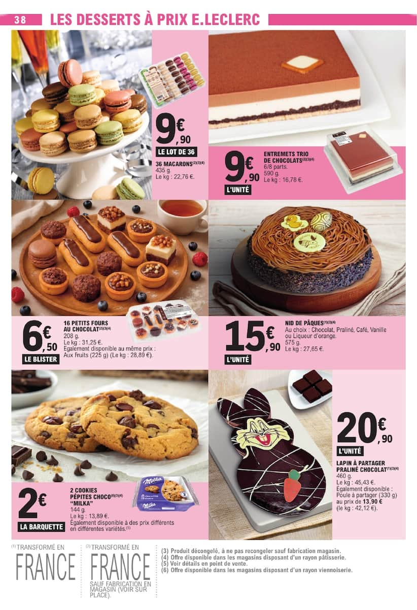 SPÉCIAL PÂQUES À PRIX E.LECLERC - Page 38