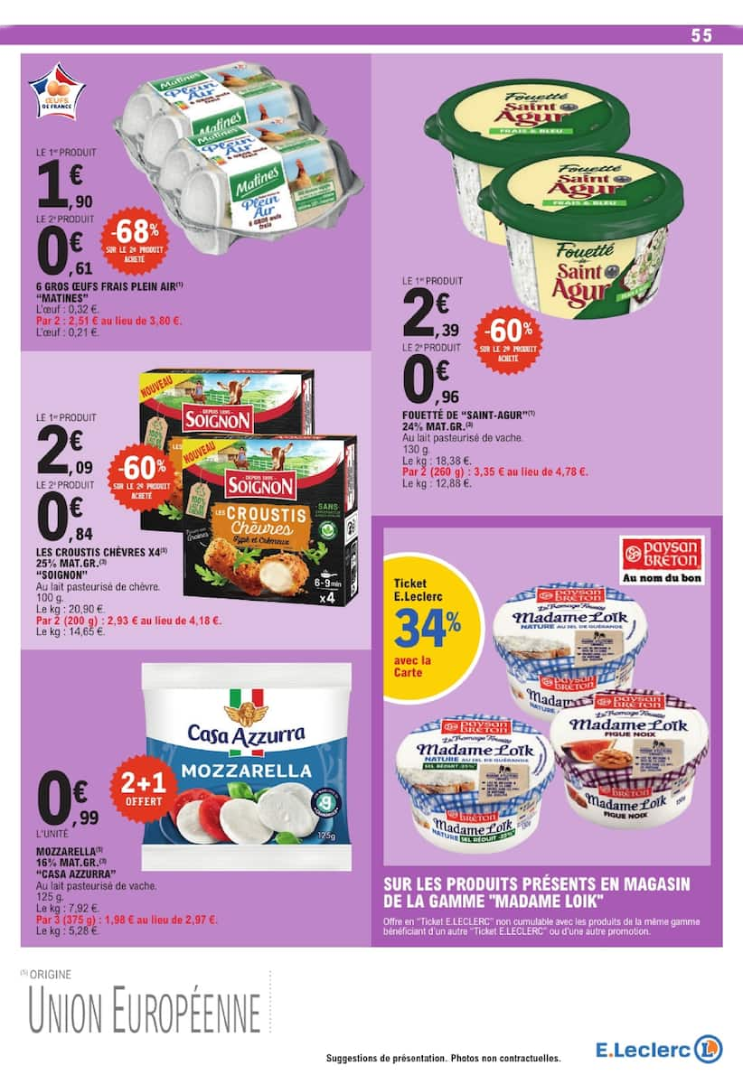 SPÉCIAL PÂQUES À PRIX E.LECLERC - Page 55