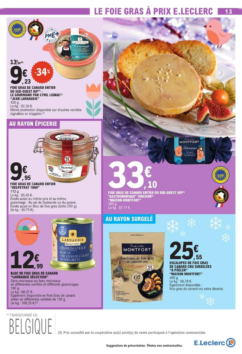 SPÉCIAL PÂQUES À PRIX E.LECLERC - Page 13
