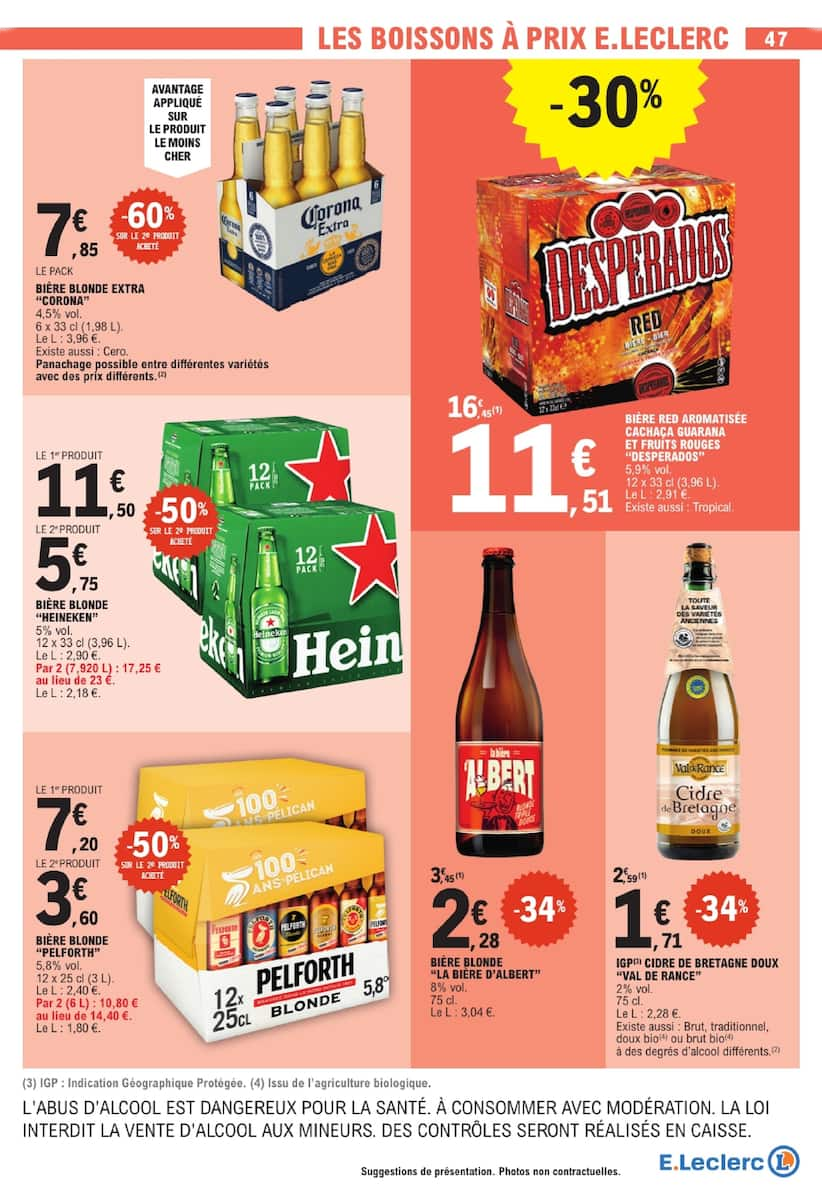 SPÉCIAL PÂQUES À PRIX E.LECLERC - Page 47