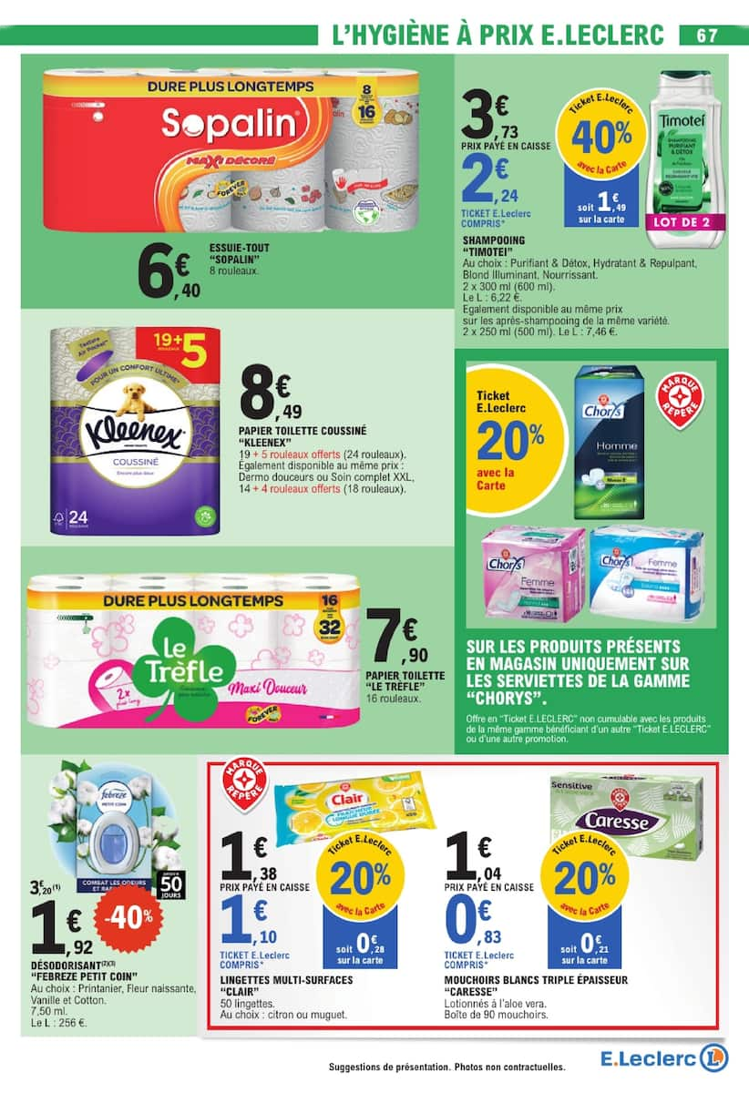 SPÉCIAL PÂQUES À PRIX E.LECLERC - Page 67