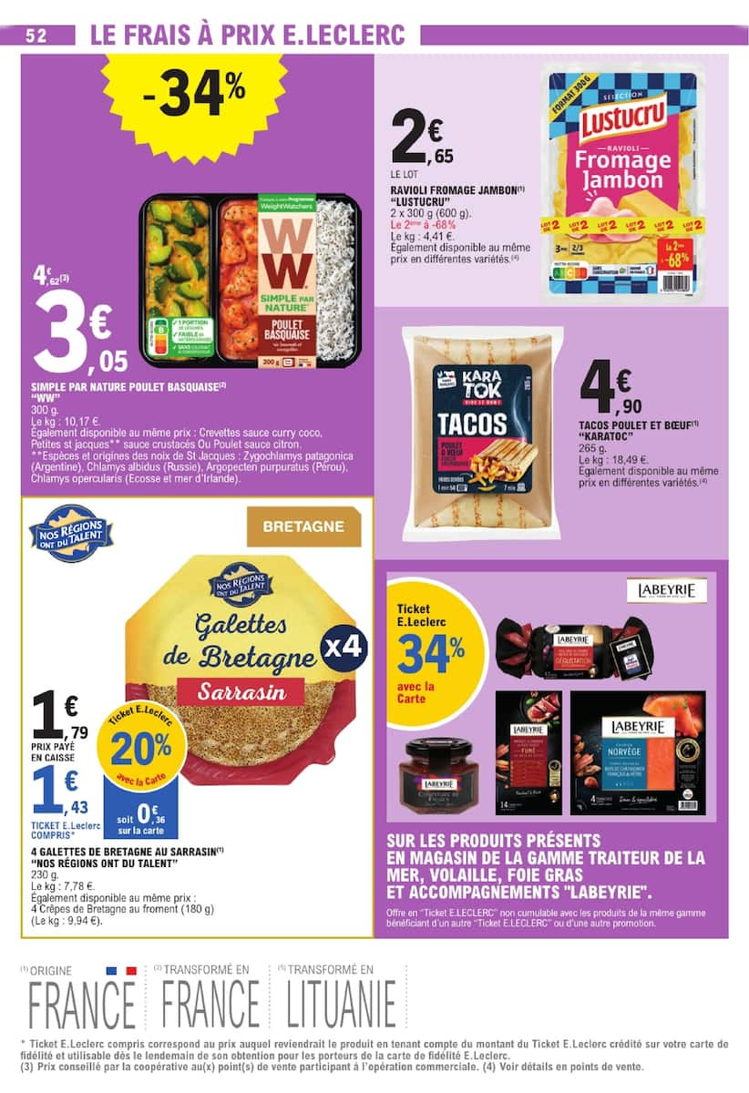 SPÉCIAL PÂQUES À PRIX E.LECLERC - Page 52
