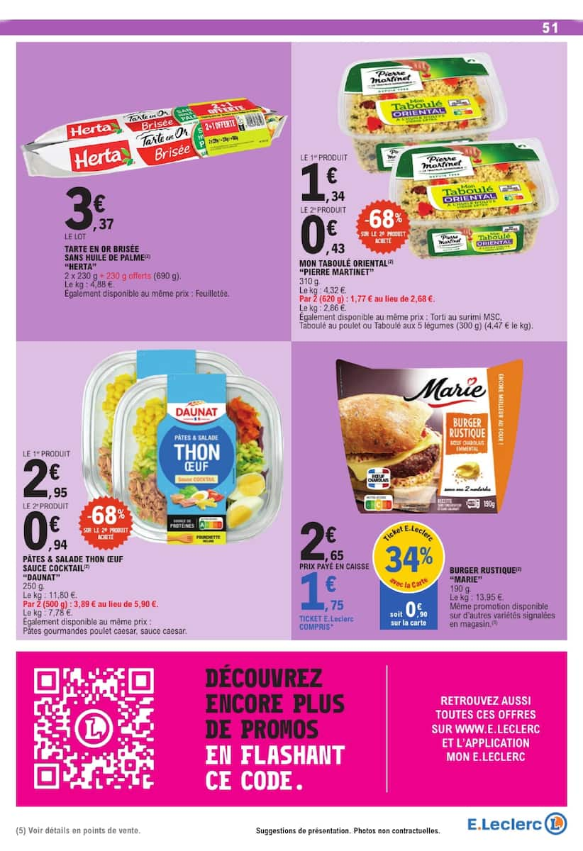 SPÉCIAL PÂQUES À PRIX E.LECLERC - Page 51