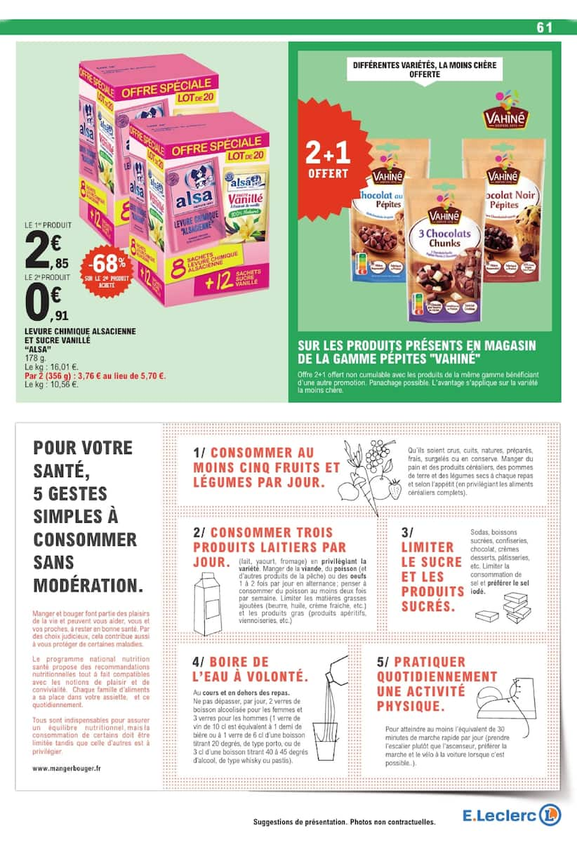 SPÉCIAL PÂQUES À PRIX E.LECLERC - Page 61