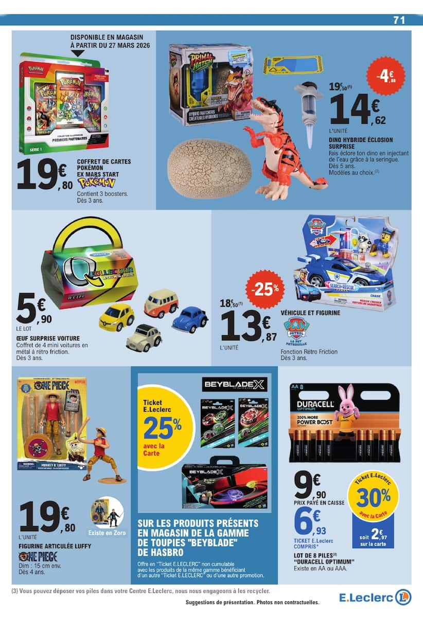 SPÉCIAL PÂQUES À PRIX E.LECLERC - Page 71