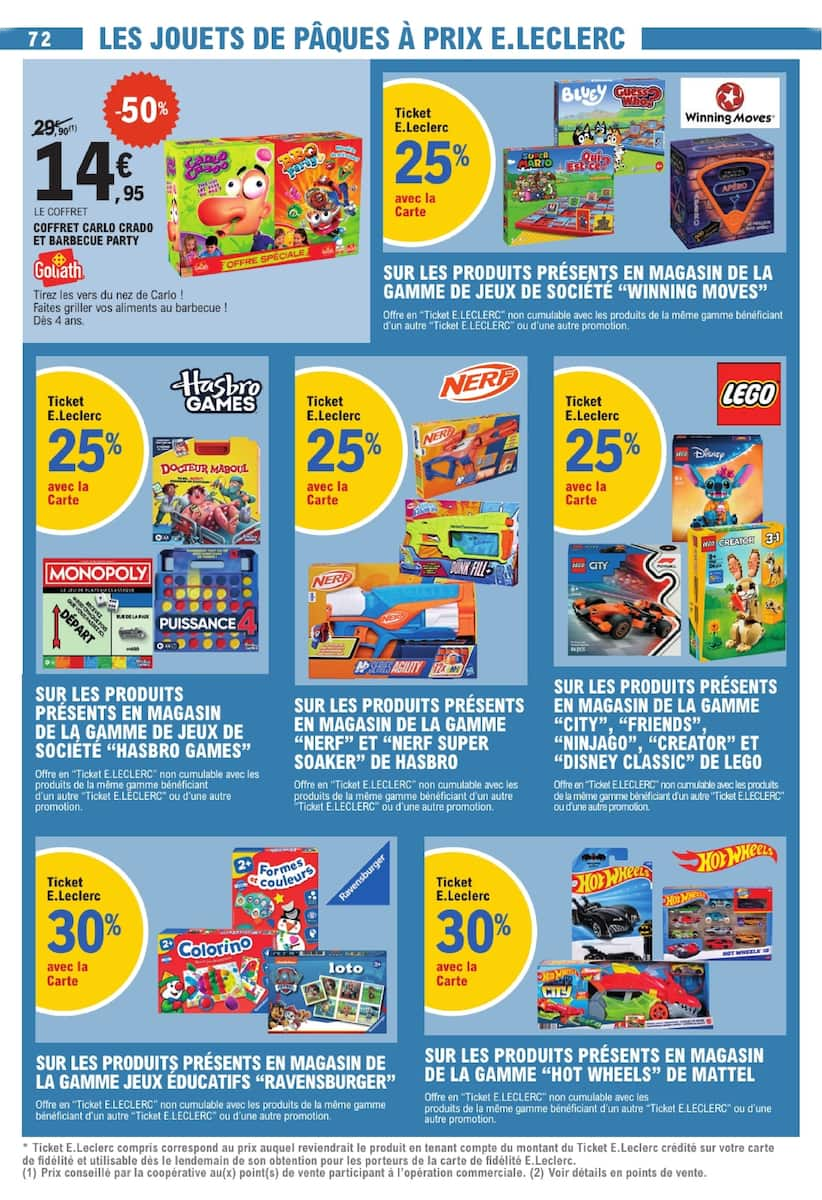 SPÉCIAL PÂQUES À PRIX E.LECLERC - Page 72