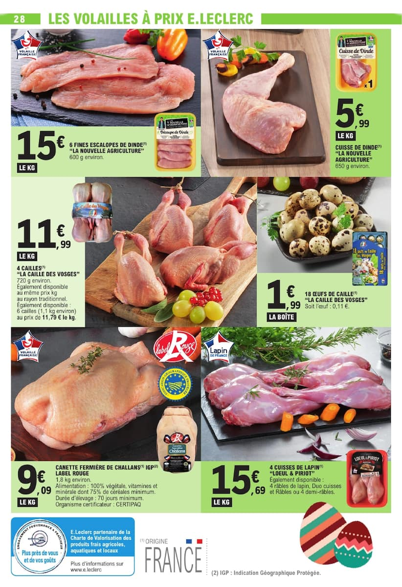 SPÉCIAL PÂQUES À PRIX E.LECLERC - Page 28