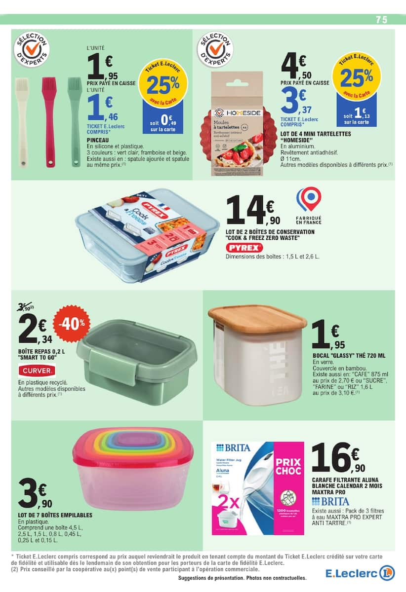 SPÉCIAL PÂQUES À PRIX E.LECLERC - Page 75