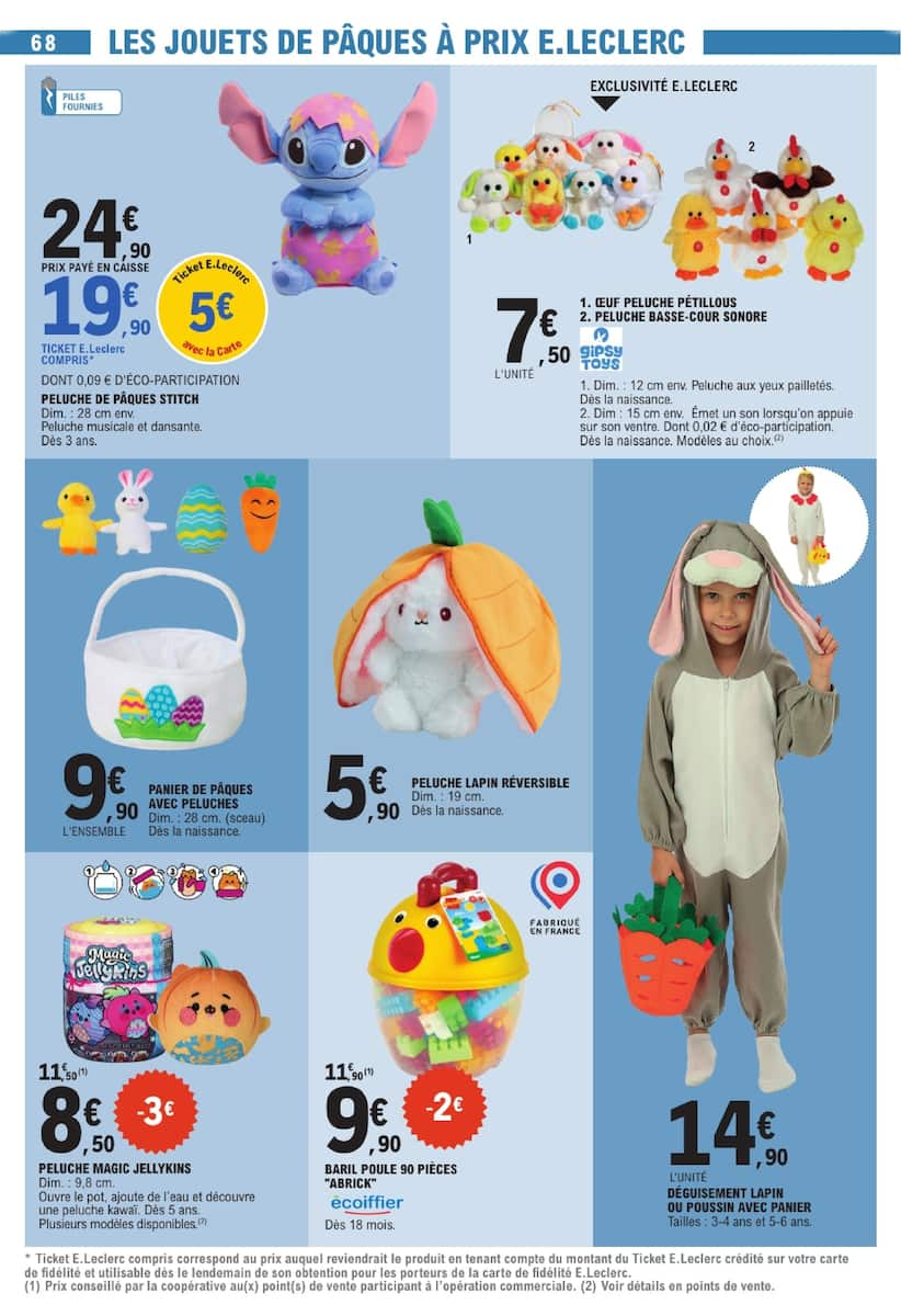 SPÉCIAL PÂQUES À PRIX E.LECLERC - Page 68